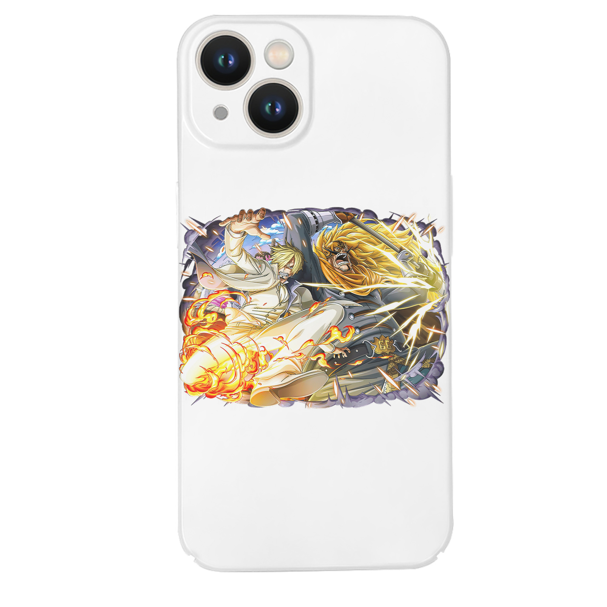 （画像用） ワンピース サンジ ONE PIECE Sanji 【iPhone 14シリーズ対応】ハードケース